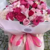 Art Bouquet "Rosa Pink" - Eine meisterhafte Blumenkomposition in zarten Farben 1 Art Bouquet rosa pink