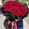 Mono-Bouquet Roter Rosen - Sinnliche Eleganz 3 mono Bouquet rosen rot